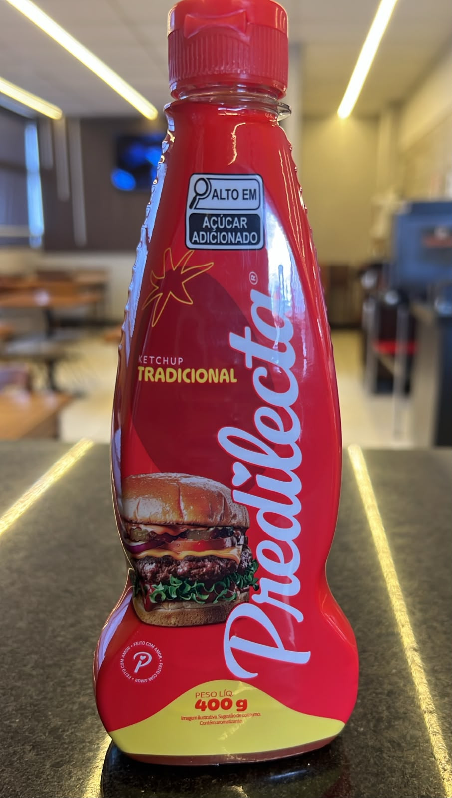 10418 - KETCHUP PREDILECTA TRADICIONAL 400 G