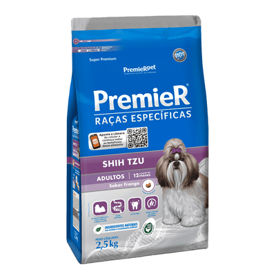 Premier Raças Específicas Shih Tzu Adulto 2,5kg 
