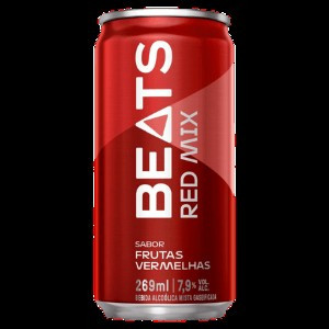 DRINK SKOL BEATS RED MIX LATA 269ML