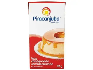Leite Condensado Semi Desnatado (Piracanjuba) 395g