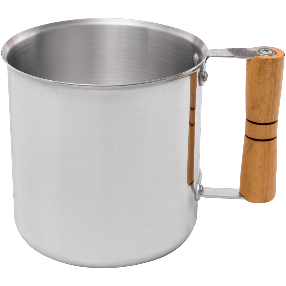 CANECO DOCESAR ALUMINIO C/CABO MADEIRA N12 1,2L