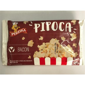 PIPOCA MICRO ONDAS PEREIRA 100G BACON