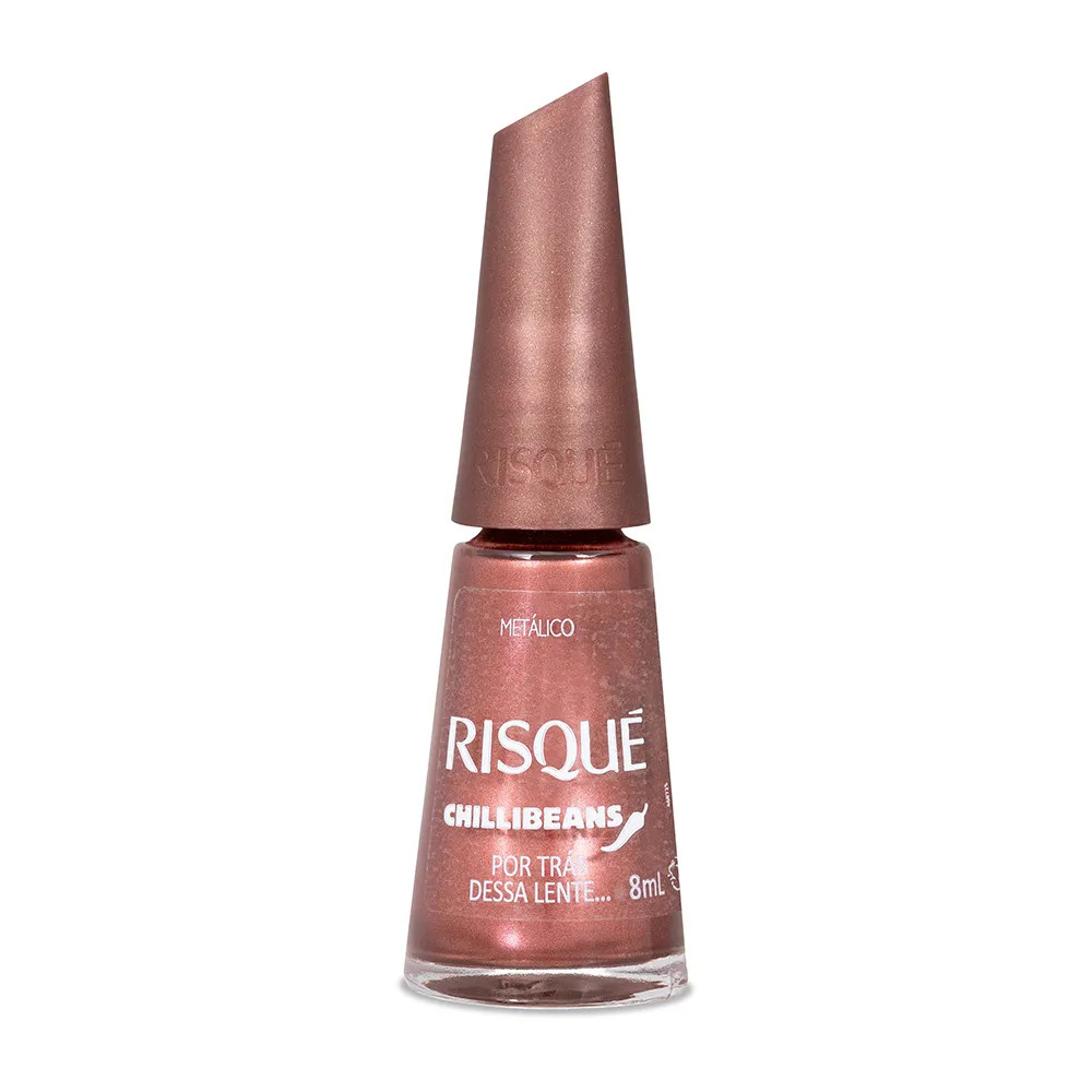 ESMALTE RISQUE CHILLI BEANS MET POR TRAS DESSA LENTE 8ML