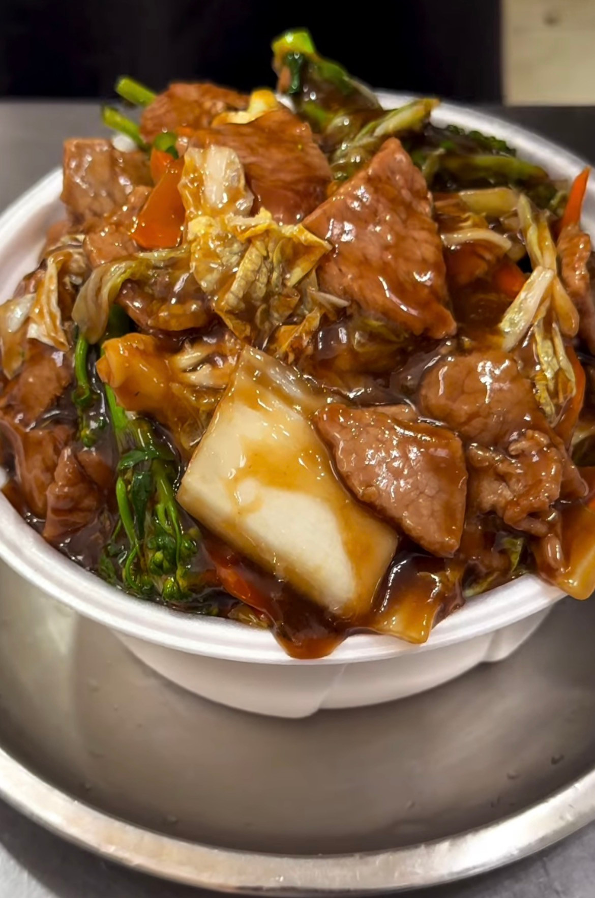 Yakisoba de carne 