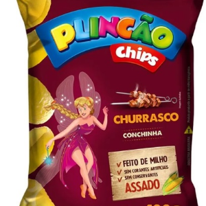 CHIPS PLINCAO SABOR CHURRASCO