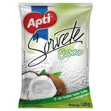 Pó p/ sorvete Apti coco 120g