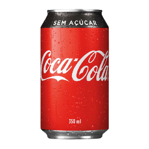 Coca cola zero lata