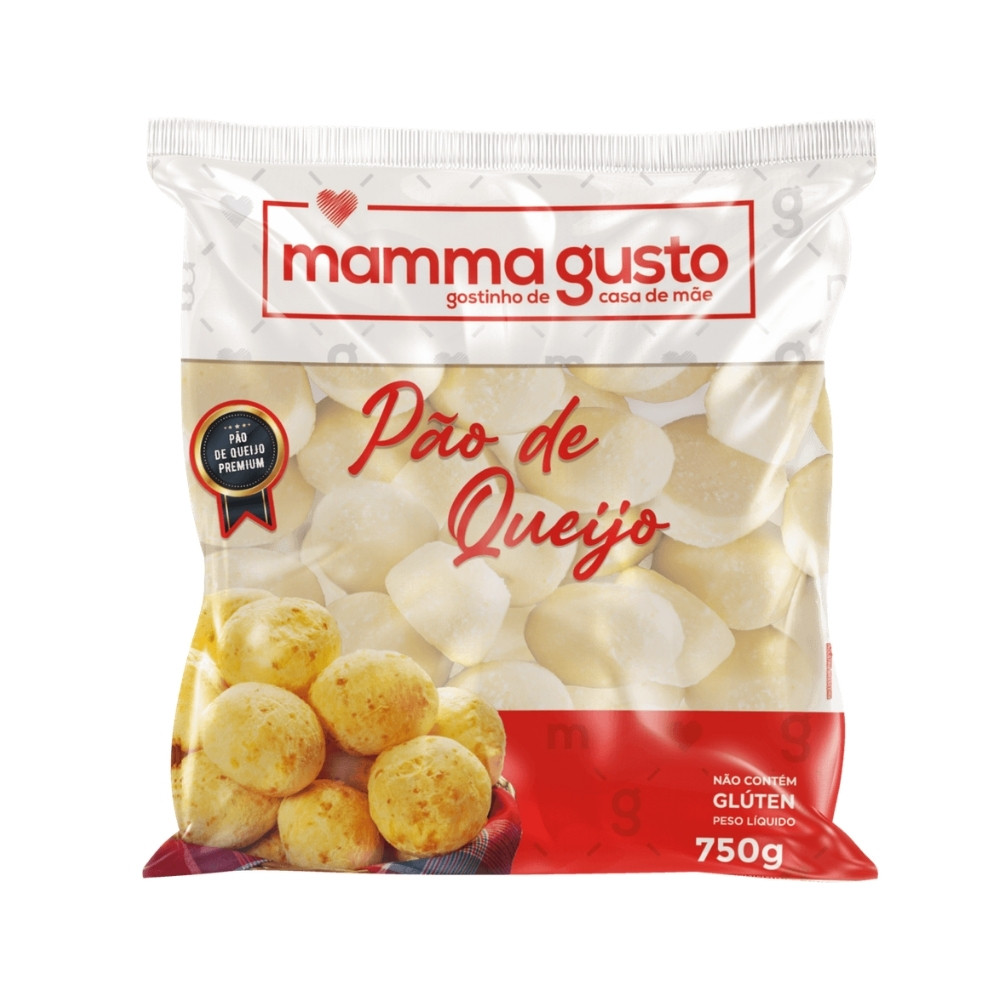 PAO QUEIJO MAMMA GUSTO PREMIUM 1KG