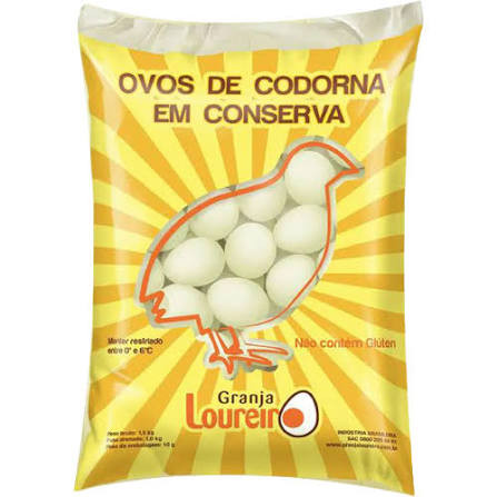 Ovos De Codorna Em Conserva - 700gr