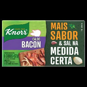 CALDO KNOR BACON 6 UNID 57G