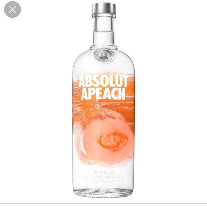 ABSOLUT APEACH  1 LT