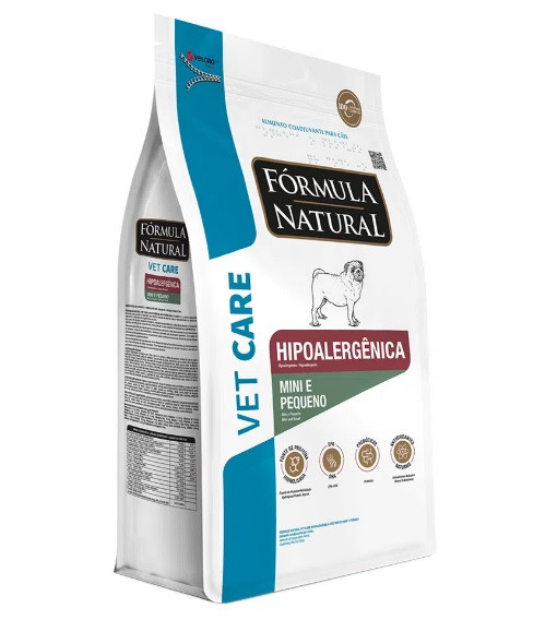 Formula Natural Hipoalergênica Mini e Pequeno 2kg