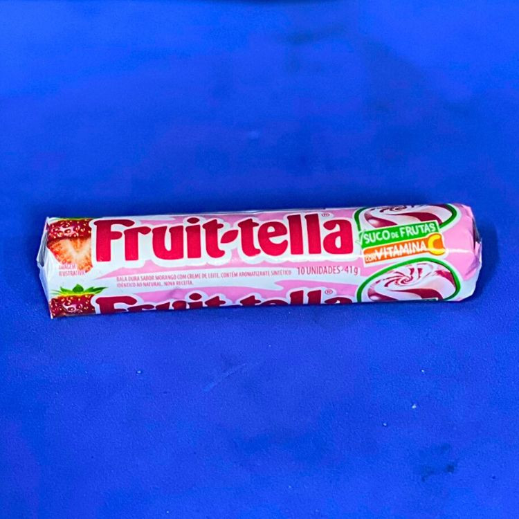 FRUIT-TELLA BALA DURA MORANGO 41G