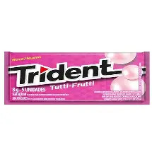 Trident Goma Mascar Tutti Frutti (Mondelez) 8g