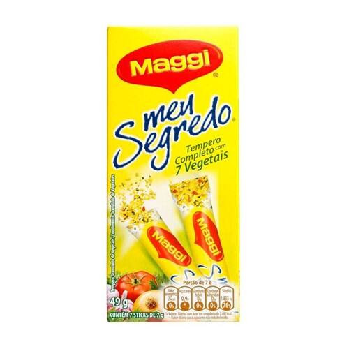 Tempero Maggi Meu Segredo 7 Vegetais 49g