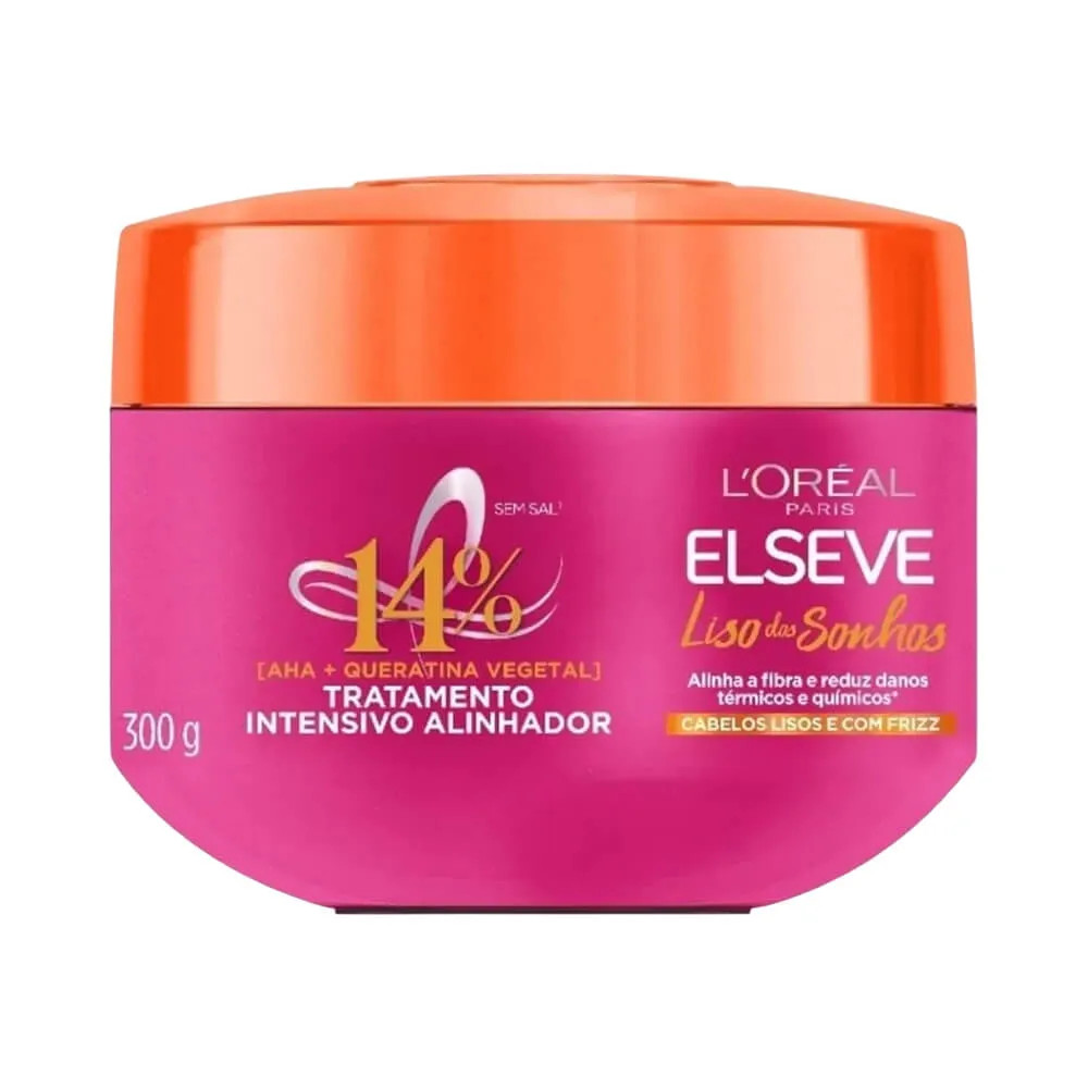 CREME TRATAMENTO ELSEVE LISO DOS SONHOS 300G