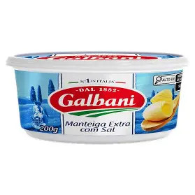 Manteiga Extra c/Sal Pote (Galbani) 200g