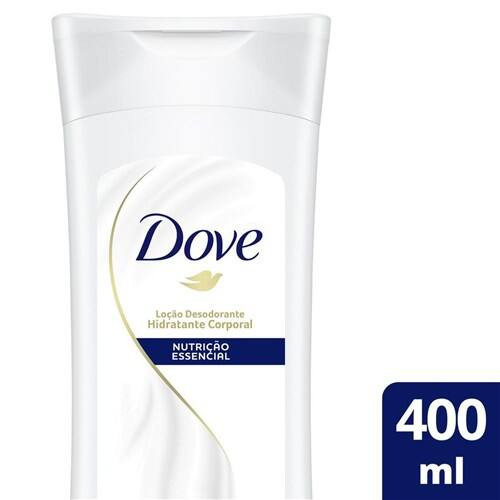 Loção Desodorante Hidratante Corporal Nutrição Essencial Dove 400ml