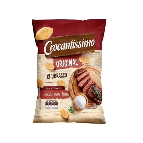 Salgadinho Original Sabor Churrasco Crocantissímo 40g