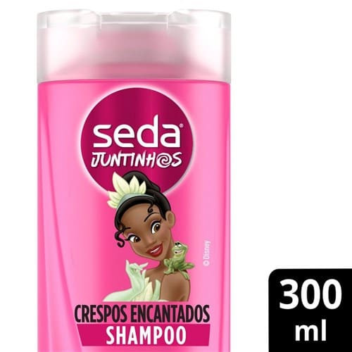 Shampoo Infantil Tiana Juntinhos Crespos Encantados Seda 300ml