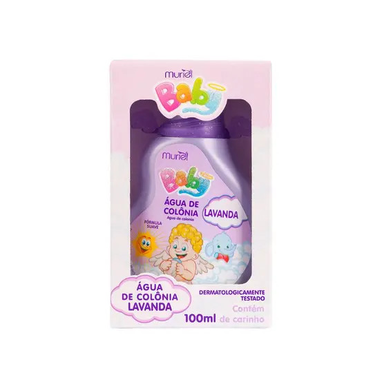 Colônia Infantil Muriel Baby Lavanda 100ml 