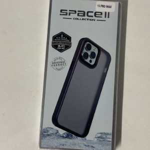 CAPA TRANSP PRETO IPHONE 15 PRO MAX SPACE 2
