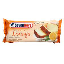 Bolo Seven Boys laranja 250g