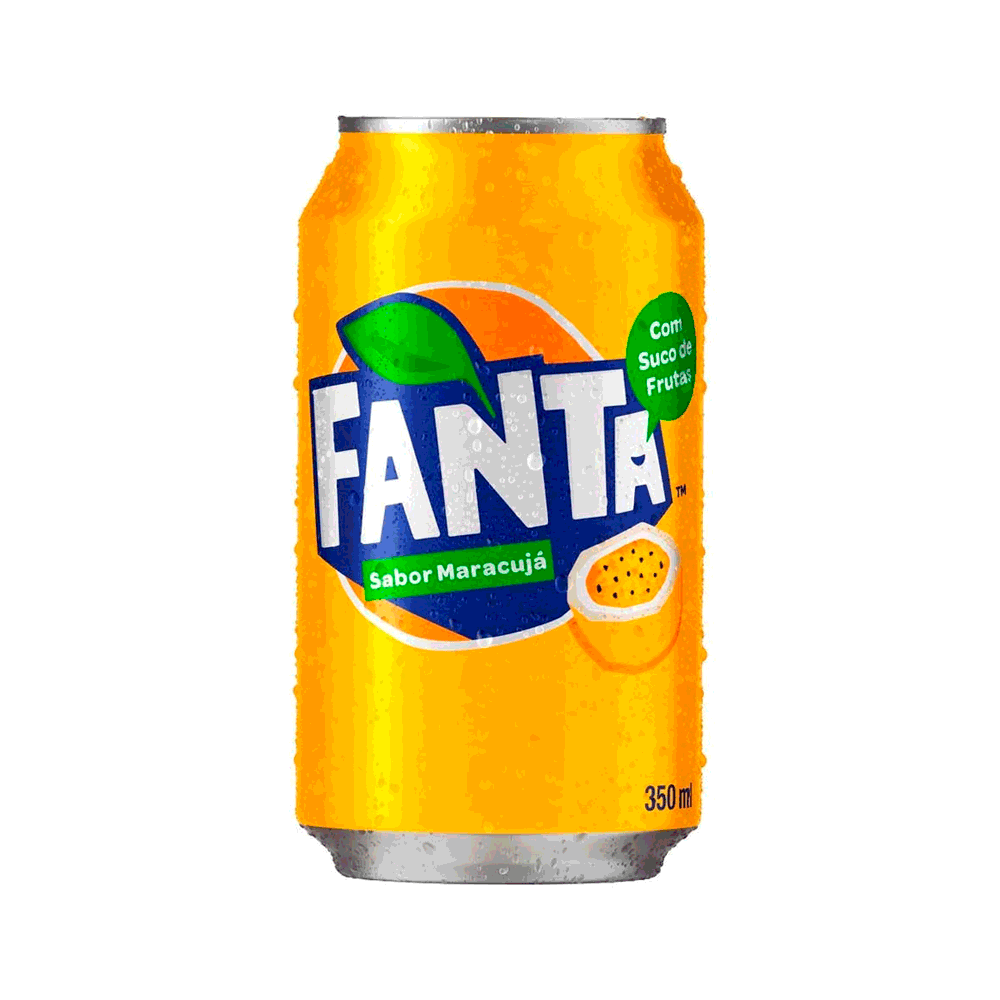 LATA 350ML - FANTA MARACUJÁ