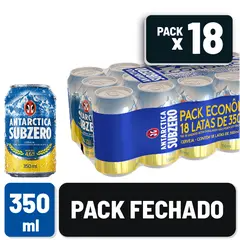 Cerveja Antarctica Subzero Lata 350ml