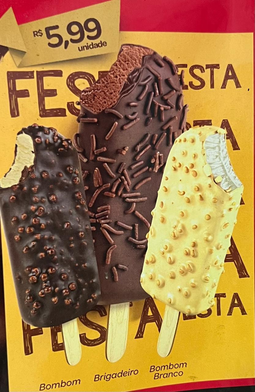 PICOLE BOMBOM BRIGADEIRO