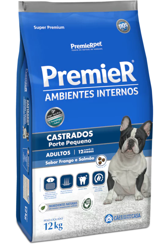 Premier Ambientes Internos Castrados 2,5kg