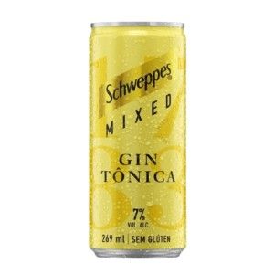SCHWEPPES MIXED GIN TÔNICA 269ML