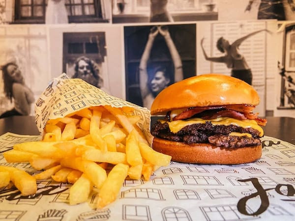Combo Duplo Bacon com fritas!