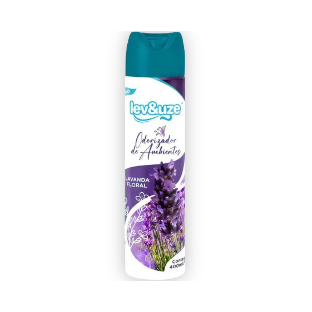 ODORIZADOR AERO LEV&UZE 400ML LAVANDA
