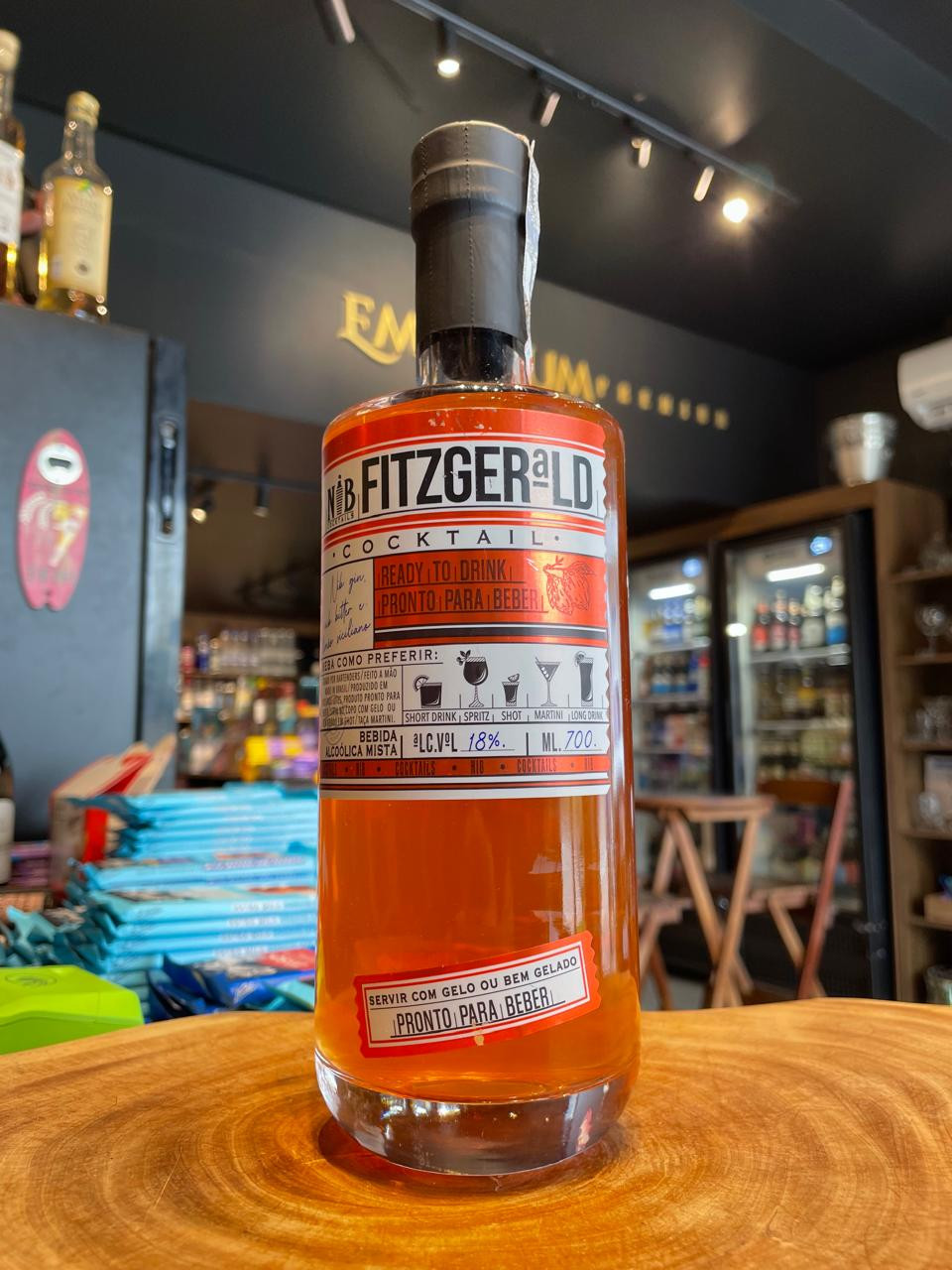 NIB Cocktails Fitzgerald (700ML)