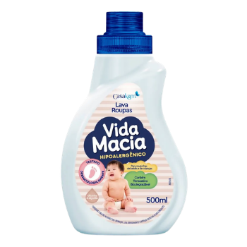 SABAO LIQUIDO VIDA MACIA GLICERINA E ALGODAO 500ML