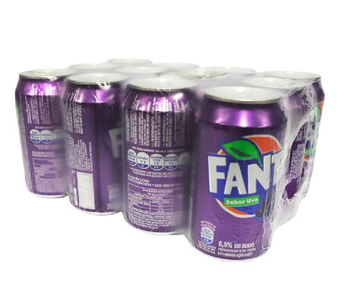 PACK FANTA UVA LATA GELADO