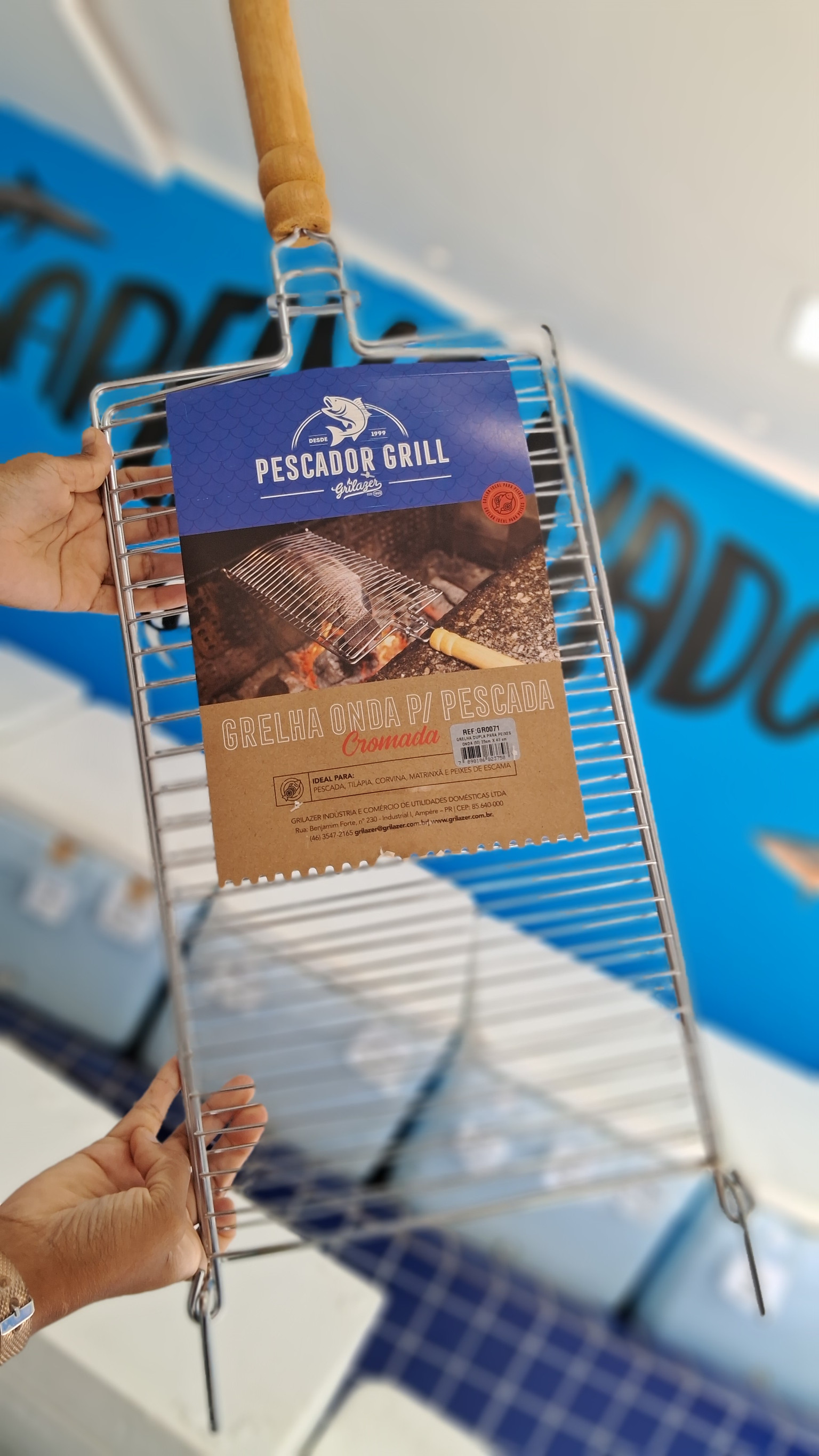 Grelha p/ pescada
