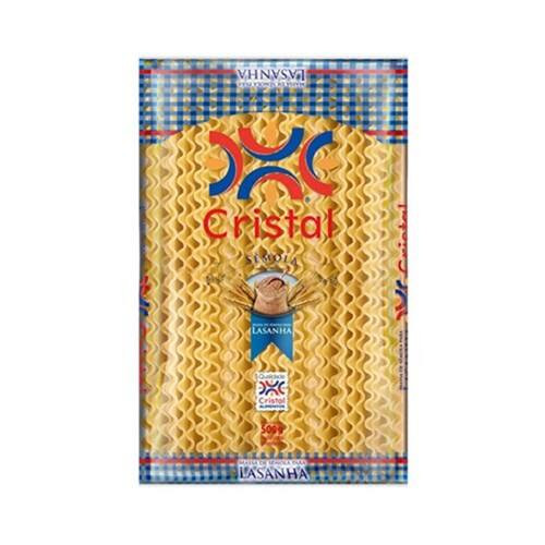 Massa de Sêmola Cristal Lasanha Embalagem 500g