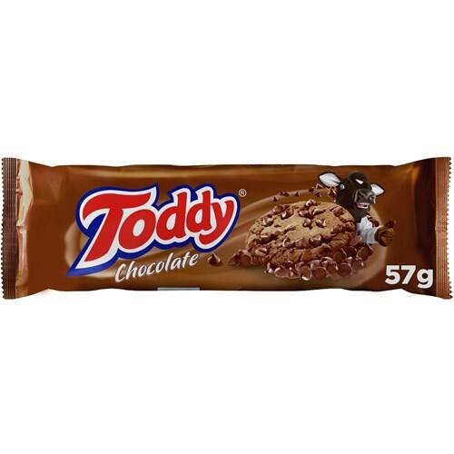 Biscoito Cookies com Gotas de Chocolate Toddy 57g