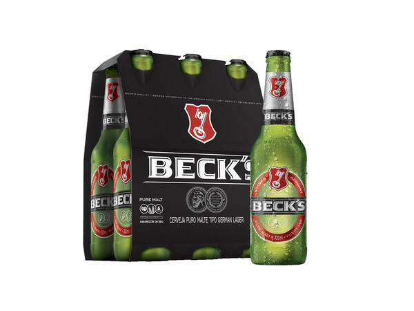 Becks Long Neck 330 ml Six-Pack (06 Unidades)