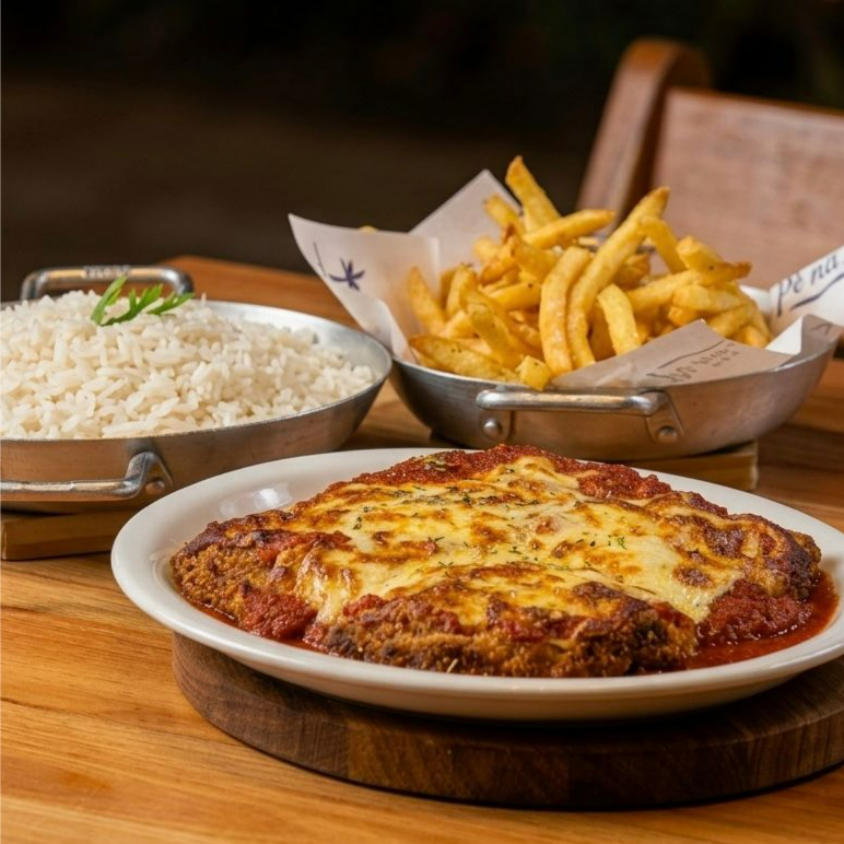 PARMEGIANA DE FRANGO FAMILIA