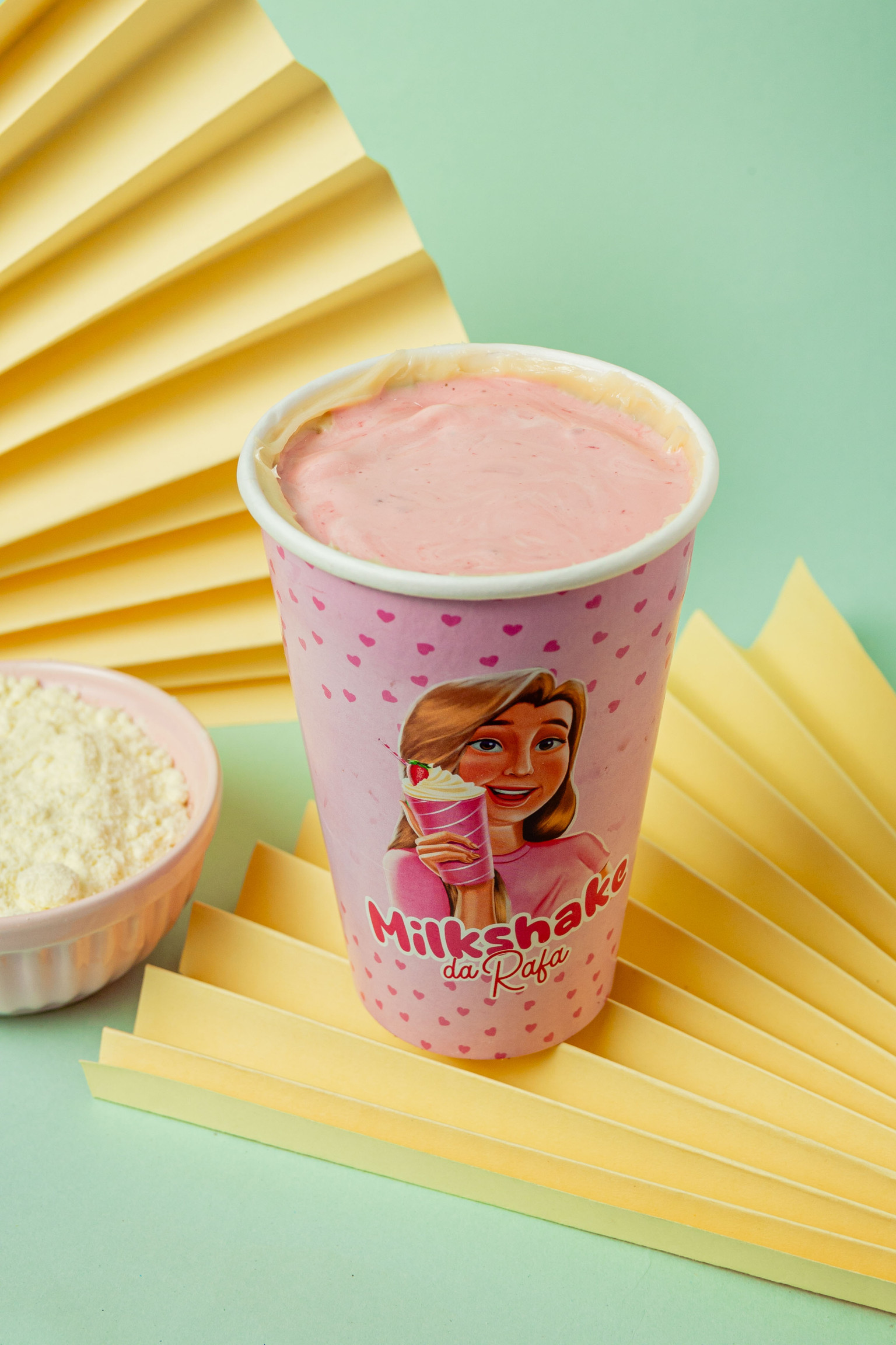 Milk shake Ninho com Morango 500ML