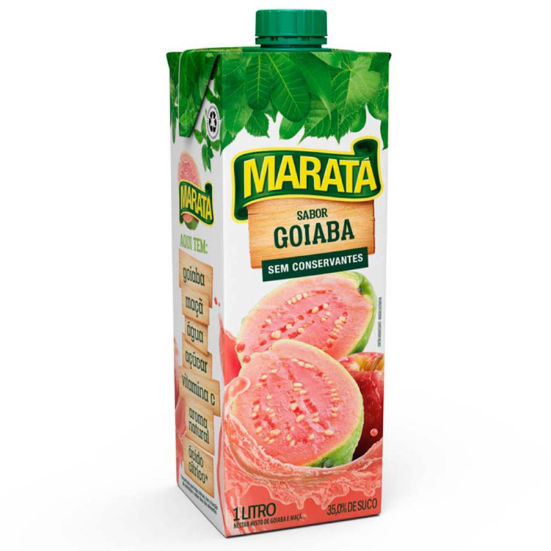 Nectar Marata Tp 1l Goiaba 1l