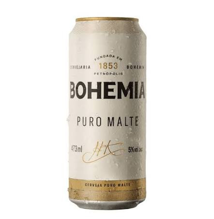 CERVEJA PURO MALTE BOHEMIA 473 ML