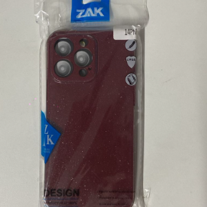 CAPA VINHO C GLITTER IPHONE 14 PRO MAX ZAK