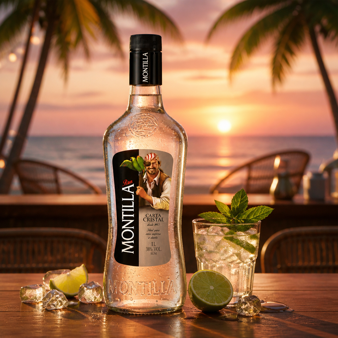 RUM MONTILLA CARTA CRISTAL 1L