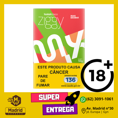 ESSENCIA ZIGGY DUAS GOIABAS 50GR