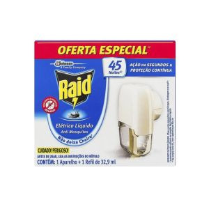 REPELENTE RAID ELETRICO LIQUIDO+ REFIL 32,9ML