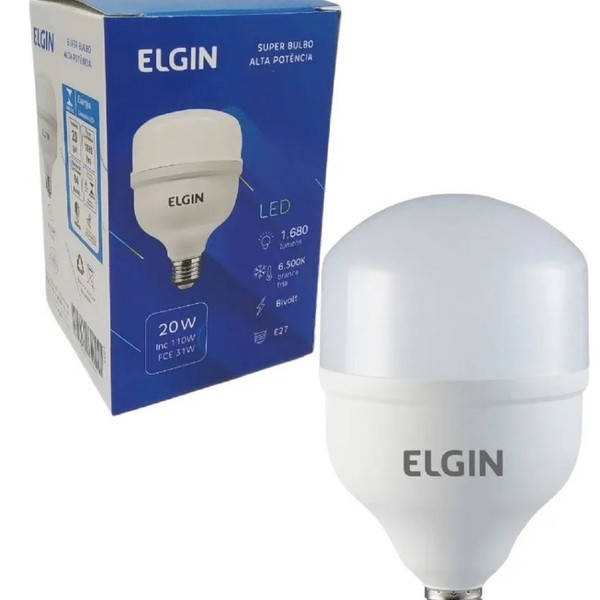 LÂMPADA LED 20W 6500K ELGIN